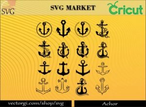 Anchor SVG - VectorGi Digital Market
