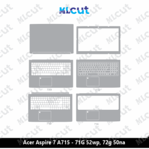 Acer Aspire 7 A715 - 71G 52wp, 72g 50na