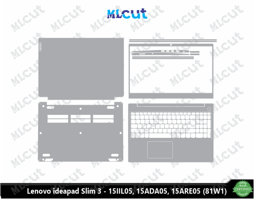Lenovo ideapad Slim 3 - 15IIL05, 15ADA05, 15ARE05 (81W1)