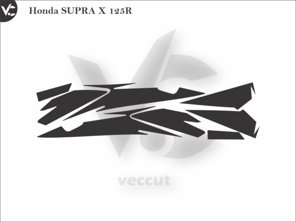 Honda SUPRA X 125R Wrap Cut Template - VectorGi Digital Market
