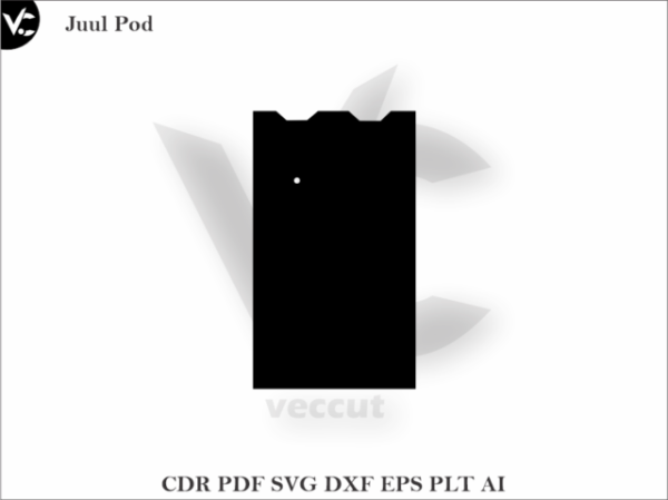 Juul Pod Wrap Cut Template Vector