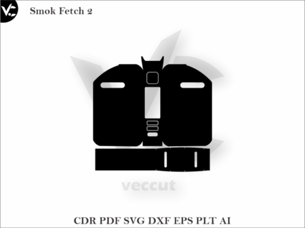 Smok Fetch 2 Wrap Cut Template Vector