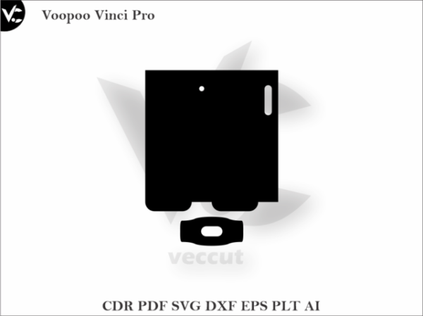 Voopoo Vinci Pro Wrap Cut Template Vector