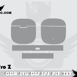 BePro Z Skin Cut Template Vector