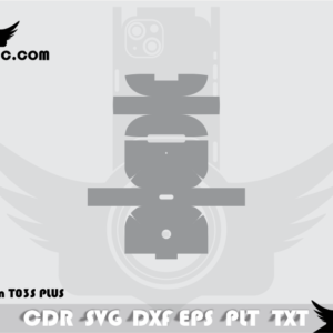 Joyroom T03S PLUS Skin Cut Template Vector