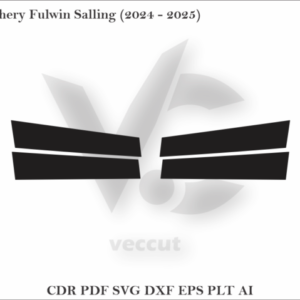 Chery Fulwin Salling (2024 - 2025) Side Pillar Cutting Template