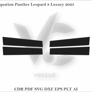 Equation Panther Leopard 8 Luxury 2025 Side Pillar Cutting Template