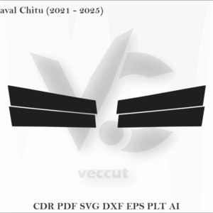 Haval Chitu (2021 - 2025) Side Pillar Cutting Template