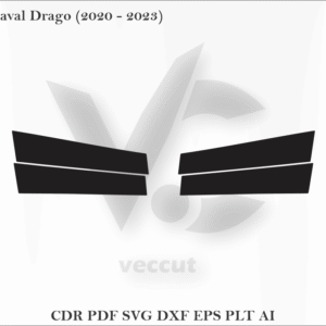 Haval Drago (2020 - 2023) Side Pillar Cutting Template