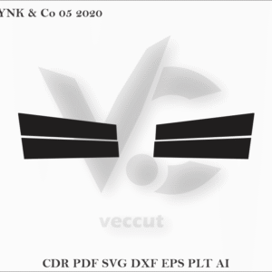 LYNK & Co 05 2020 Side Pillar Cutting Template