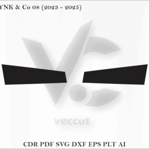 LYNK & Co 08 (2023 - 2025) Side Pillar Cutting Template