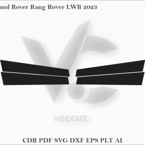 Land Rover Rang Rover LWB 2023 Side Pillar Cutting Template