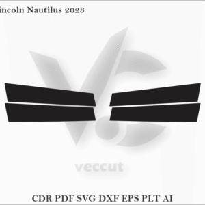Lincoln Nautilus 2023 Side Pillar Cutting Template